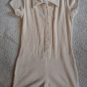 Frankies bikinis terry romper